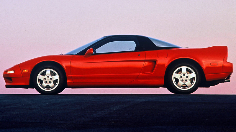 A 1991 NSX, an early production model
